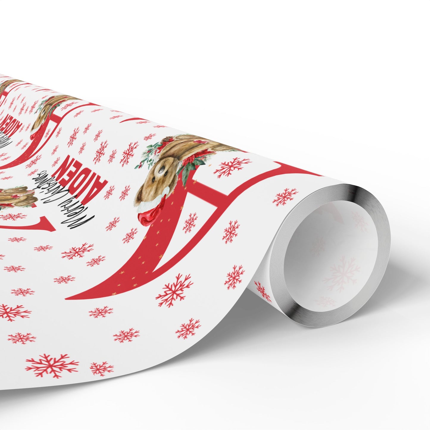 Personalized Christmas Wrapping Paper