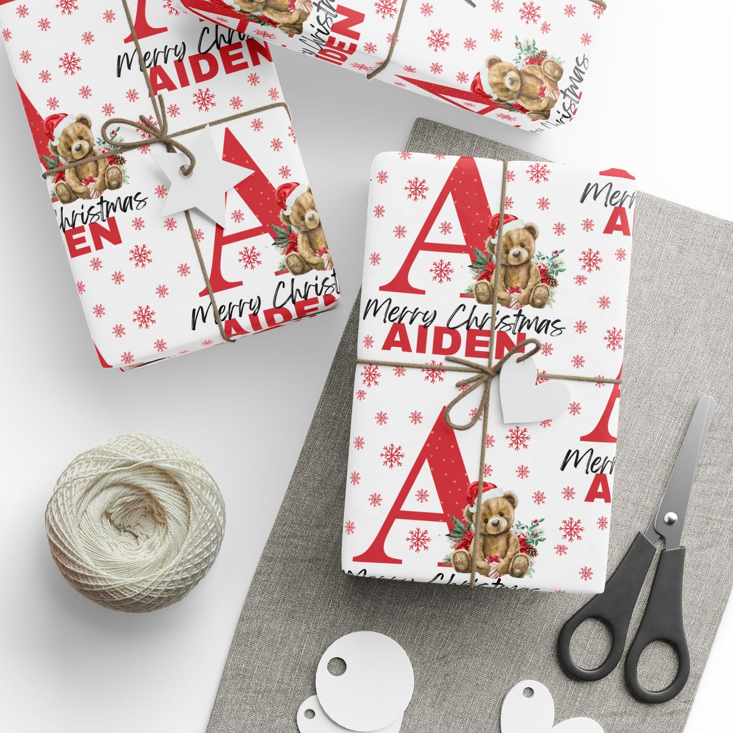 Personalized Christmas Wrapping Paper