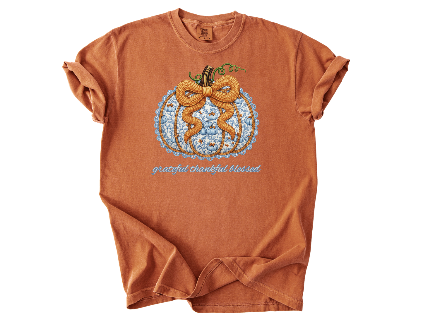 Autumn Pumpkin T-Shirt in Yam