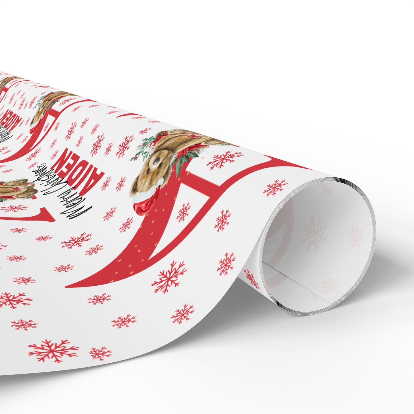 Personalized Christmas Wrapping Paper