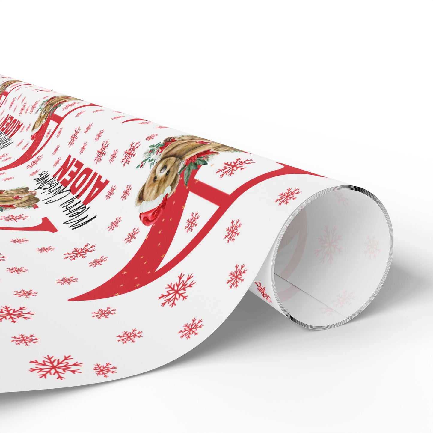 Personalized Christmas Wrapping Paper