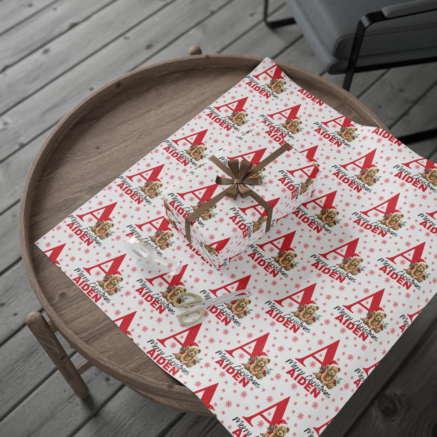 Personalized Christmas Wrapping Paper