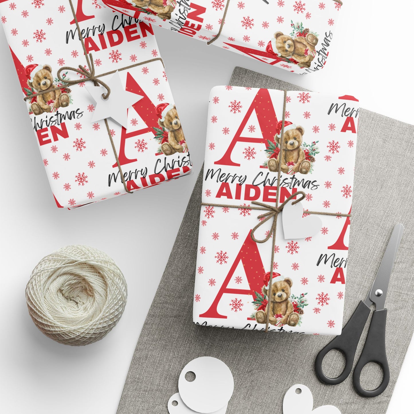 Personalized Christmas Wrapping Paper