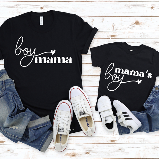 Boy Mama & Mama's Boy Duo Shirt