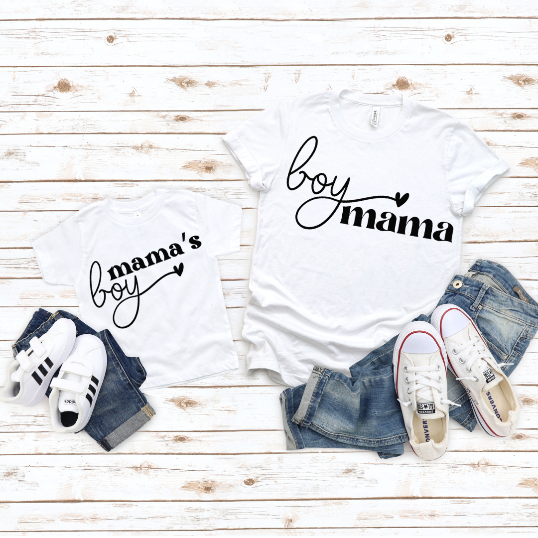 Boy Mama & Mama's Boy Duo Shirt