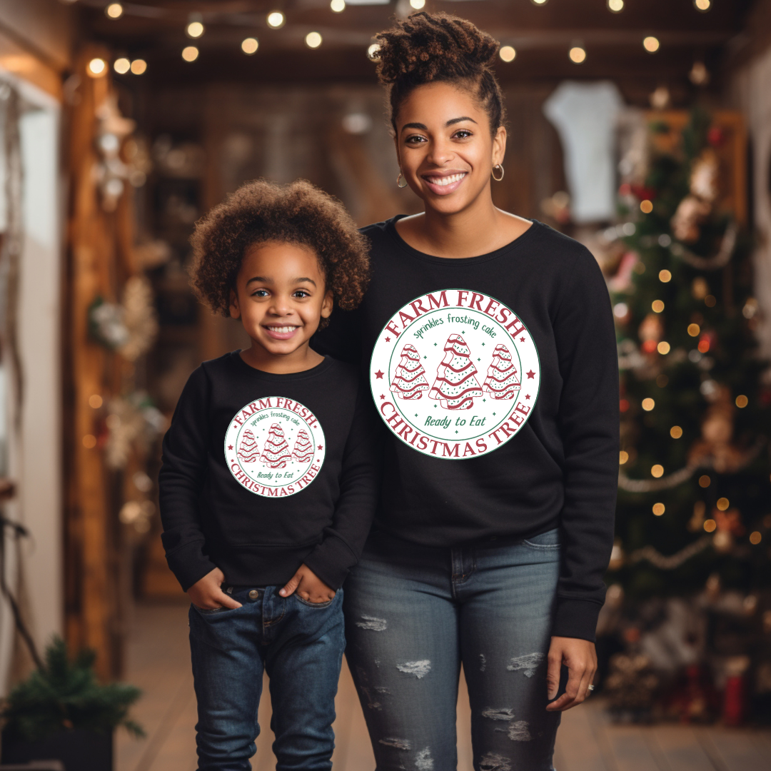 Farm Fresh Christmas Trees - Long Sleeve Shirt/Sweatshirt